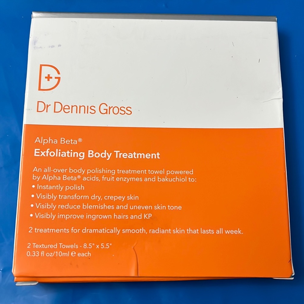 Dr. Dennis Gross Body exfoliating Treatment 2 count